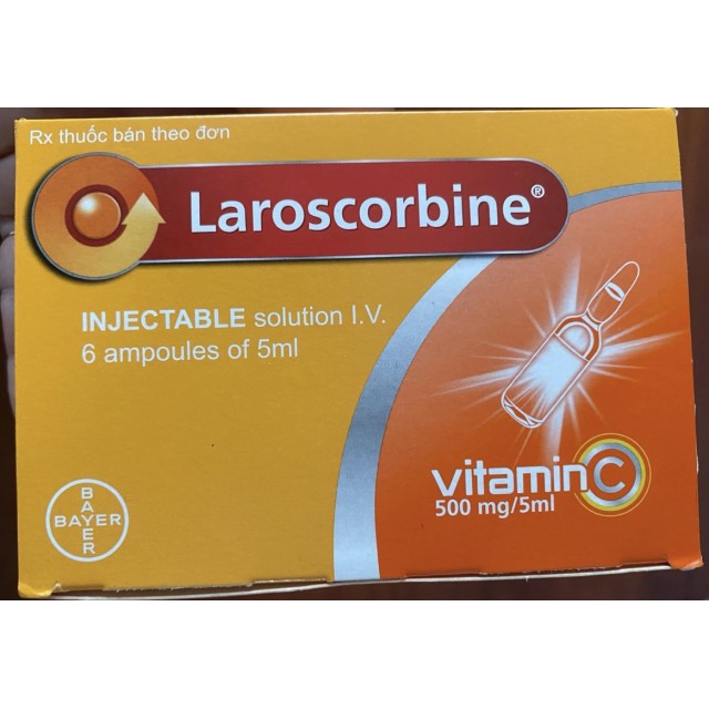 Laroscorbine 500mg/5ml H/6 ống (Vitamin C Inj 500mg)