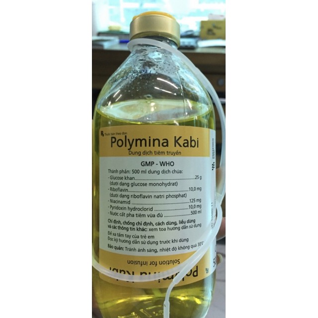 Polymina Kabi 500Ml thùng 12 chai (Tên thuốc gốc: Dextrose)