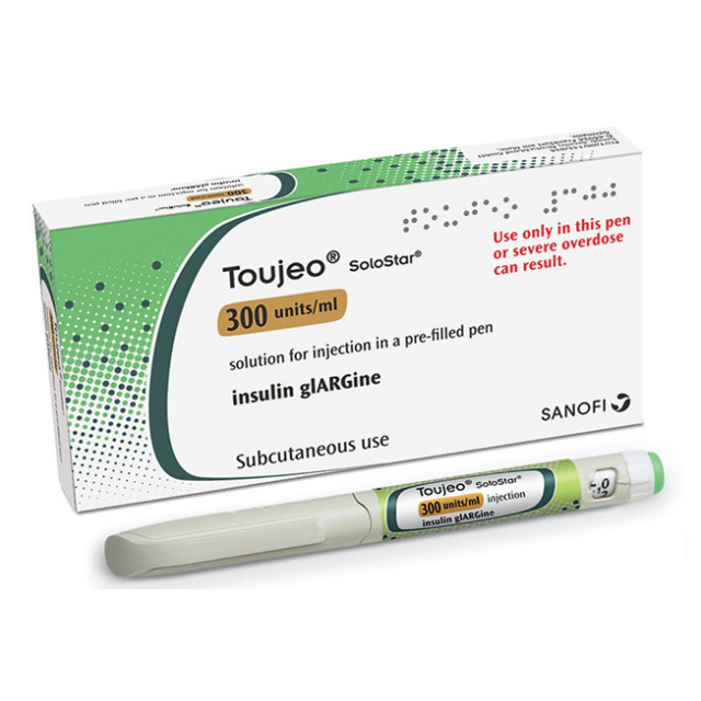 Toujeo SoloStar Bút tiêm tiểu đường ( insulin glargine 300units / mL)