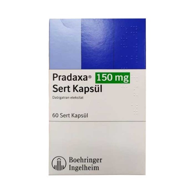 Pradaxa 150mg H/30 viên ( Thuốc ngừa thuyên tắc huyết khối tĩnh mạch)