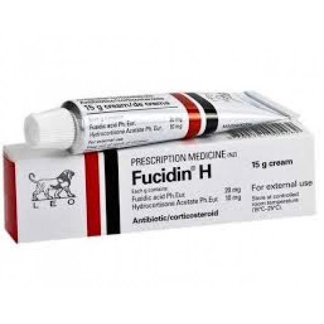 FUCIDIN 2% H/1 tuýp 15 g Kem điều trị chốc lở, vết thương nhiễm trùng, viêm nang lông, nhọt