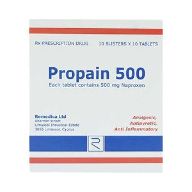 Propain 500 mg Remedica H/100 v