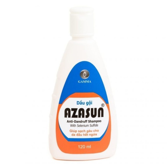 AZASUN 120 ml Dầu gội trị nấm và gàu