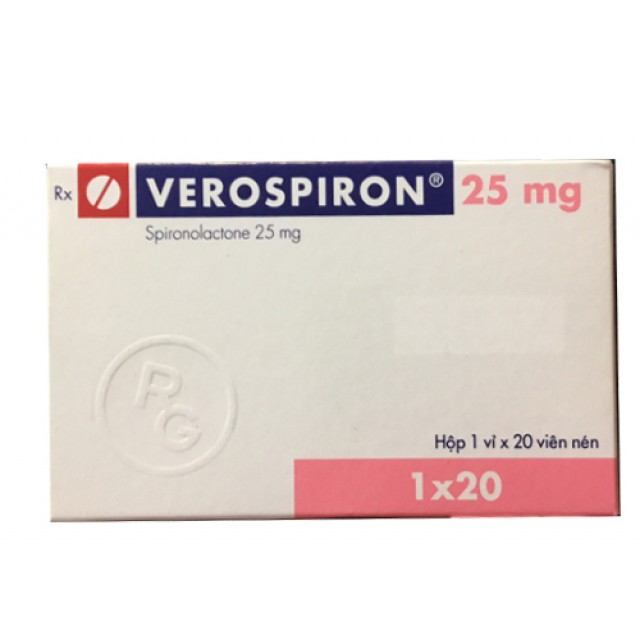 Verospiron 25mg H/20 viên