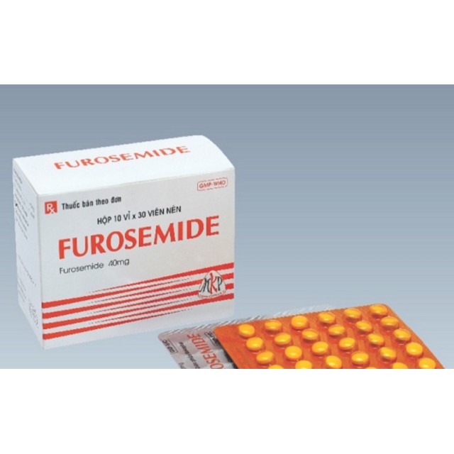 FUROSEMIDE 40 mg H/300 viên vàng MeKopharm