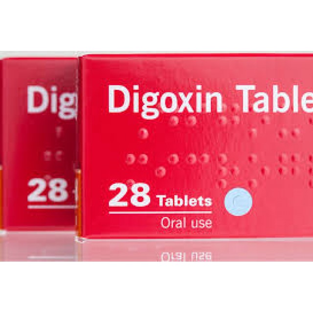 Digoxin 0.25mg H/30 viên ( glycosid trợ tim)