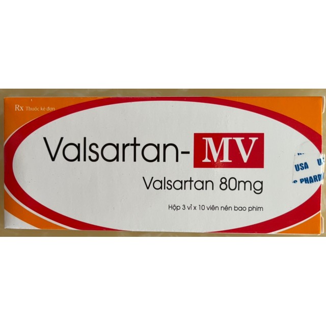 Valsartan-MV 80mg H/30 viên