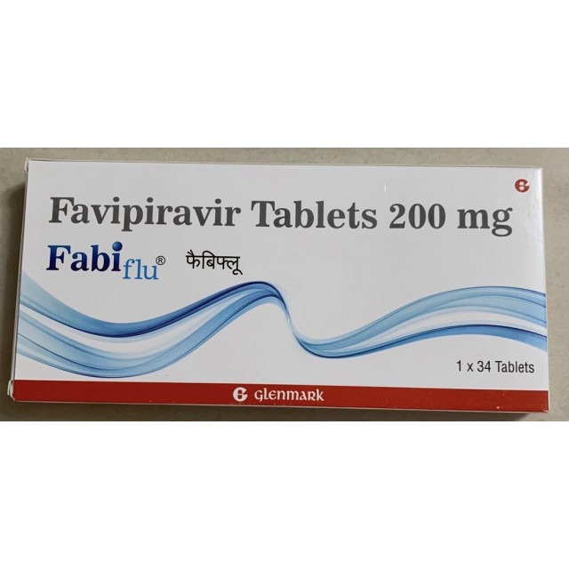 Favipiravir 200 mg H/ 34 viên