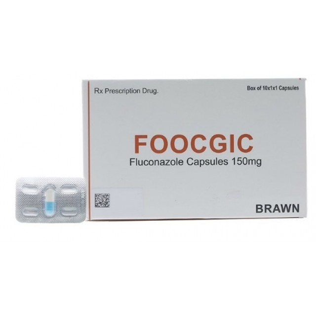 Foocgic (Fluconazol 150mg) H/10 viên  (trị nhiễm nấm)