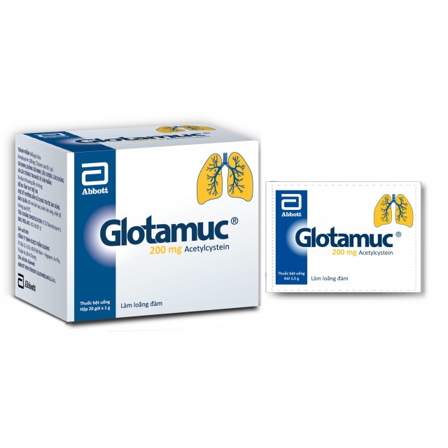 Glotamuc 200 mg H/20 gói