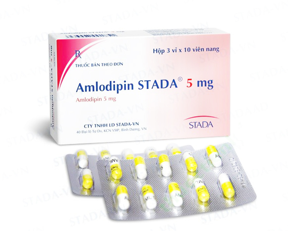 AMLODIPIN STADA 5 mg